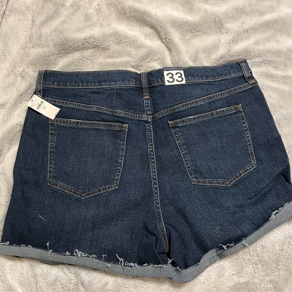 NWT Gap Denim High Rise shorts 33/16T - Picture 5 of 5